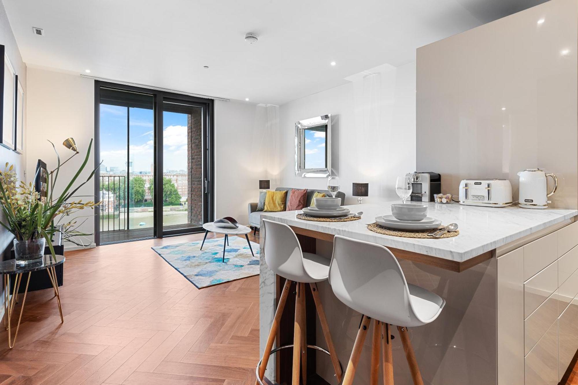 River Panorama Central London 2 Bedroom New Development Exterior photo
